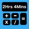 Simple to use time calculator for iPad - add, subtract, multiply, and divide time components