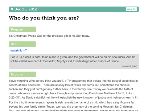 Daily Bread – Daily Bible reading guide from Scripture Union Books