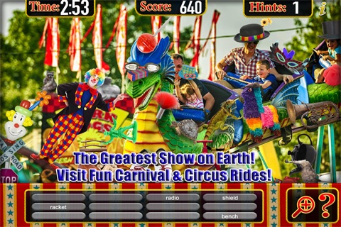 Hidden Object Carnival Circus screenshot 4