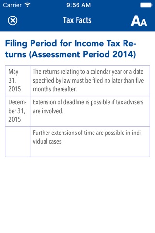 German Tax Facts screenshot 4