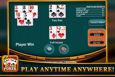 7 Card Casino Poker screenshot 3