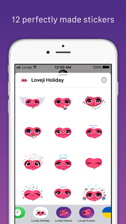 Loveji Holiday Spirit Stickers screenshot-3