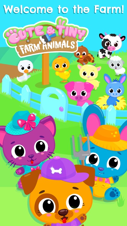 Cute & Tiny Farm Animals screenshot-0