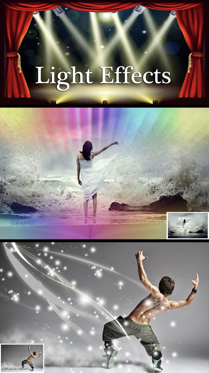 Light Wings Effect - Montage