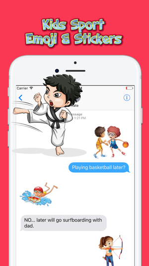 Kids Sport Emoji & Stickers(圖2)-速報App