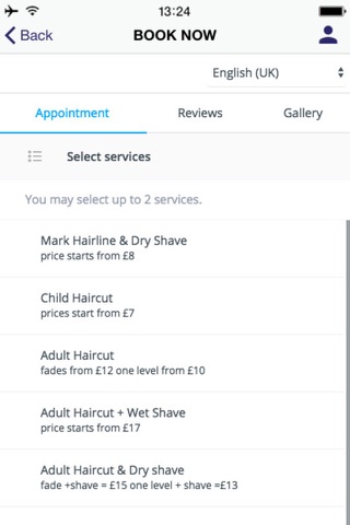 faisal Barbers screenshot 2