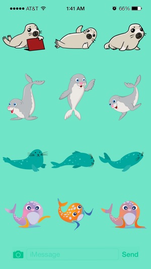 Seal Animated Stickers Pack(圖3)-速報App