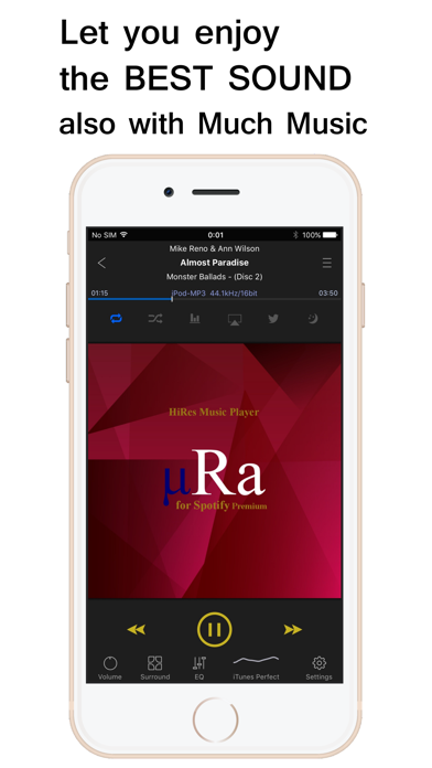 How to cancel & delete MyuRa HiRes Audio Player from iphone & ipad 1