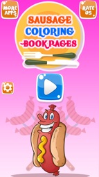 Sausage Coloring Book Games Captura de tela 5