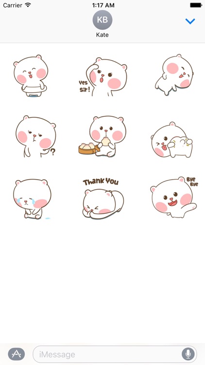 Masha The Puffy Bear Stickers