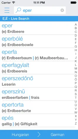 Game screenshot Dictionary Hungarian German mod apk