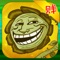 The Troll Face Escape 2 in the world hits fiercely