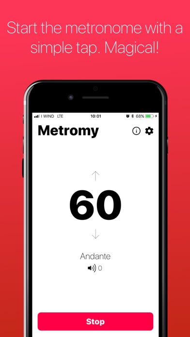 Metromy - portable metronome screenshot 3