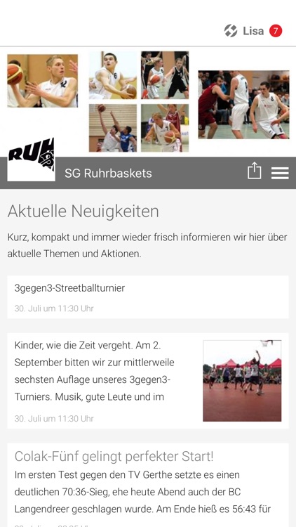 SG Ruhrbaskets