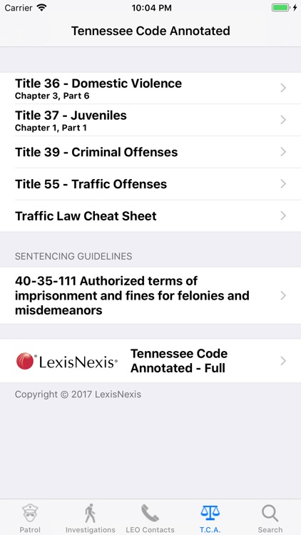 Tennessee LEO screenshot-3