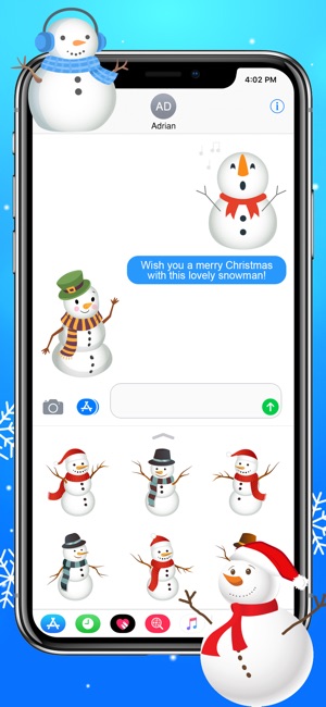 Snowman Emojis(圖2)-速報App