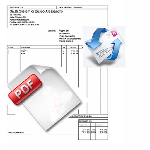 EASY INVOICE PDF Icon