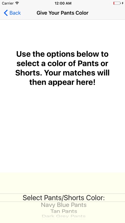 The Clothes Matcher