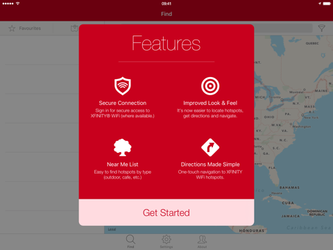 Click To Install App: "XFINITY WiFi Hotspots"