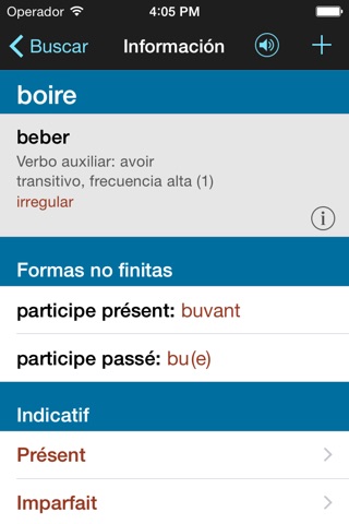 French Verbs & Conjugation L screenshot 2