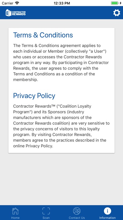 Contractor Rewards