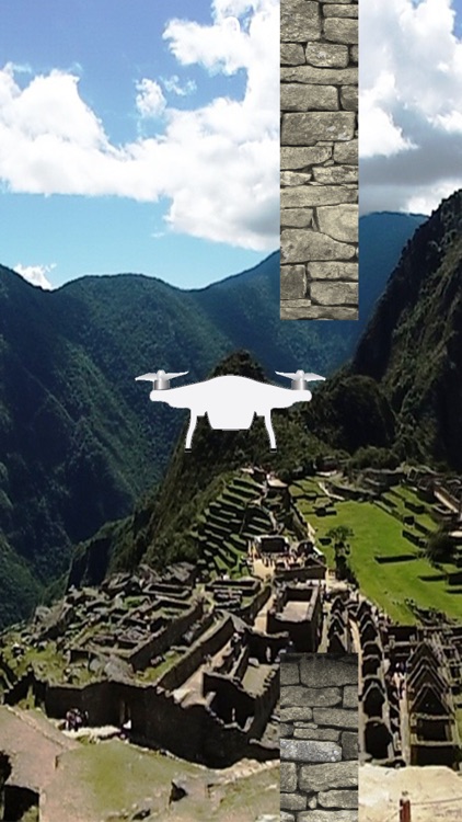 Machu Picchu Drone