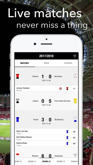 Ligue 1 Football Results Live(圖1)-速報App