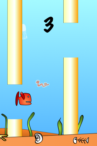 Finny Fish * crazy, flappy, angry looking Goldfish screenshot 2