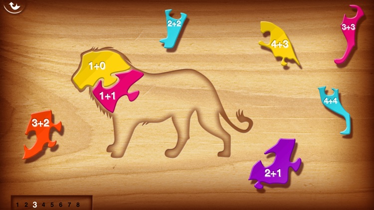 1 + 2 = 3 Jungle Puzzle screenshot-6