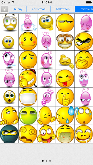 Live Emoji - sending GIF Animation Emoji for Zoosk,Skype,Kik,Whatsapp,Facebook Messenger Etc. Screenshot 1