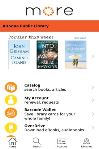 MORE Mobile Library screenshot 2