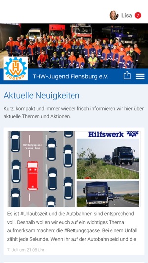 THW-Jugend Flensburg e.V.(圖1)-速報App