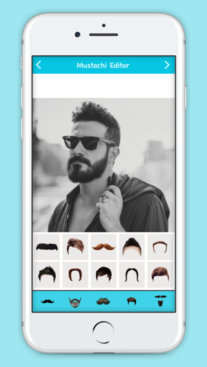 Mustachi Photo Editor(圖1)-速報App