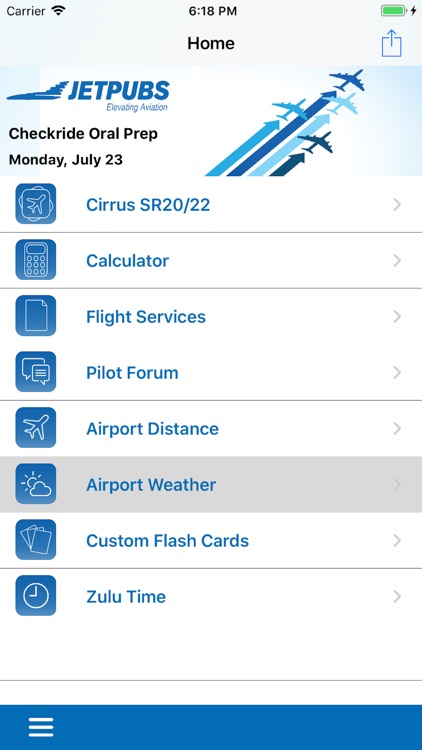 Cirrus SR20/22 Study App