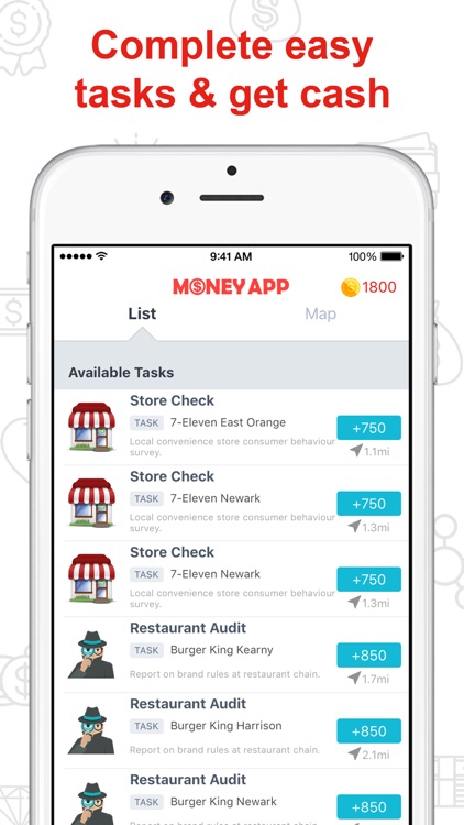 Money App – Cash & Rewards App