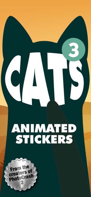 Cats Animated Text Stickers 3(圖1)-速報App