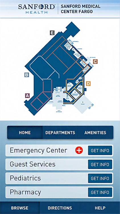 Sanford Health Maps