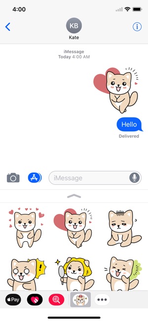 Lovely Doggy Sticker Pack(圖1)-速報App