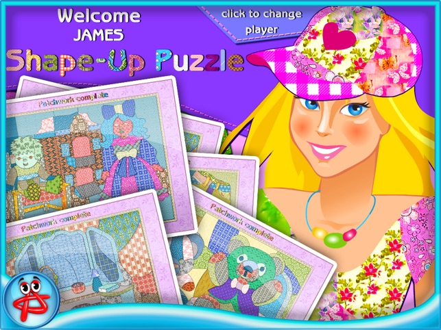 Shape Up Puzzle for Girls