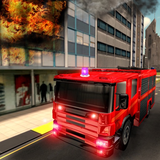 Firetruck Rescue Drive 2018 icon