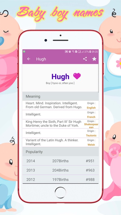 Baby Names - Boys and Girls screenshot-3