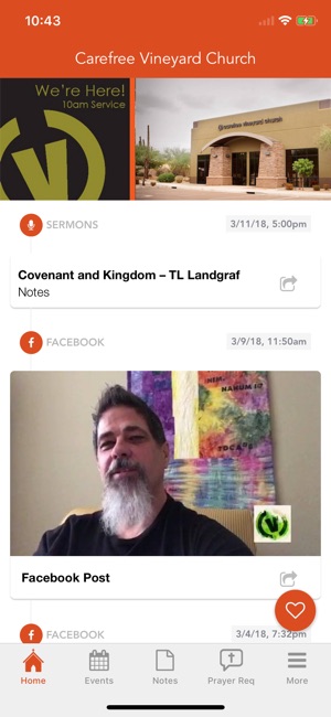 Carefree Vineyard Church App(圖2)-速報App