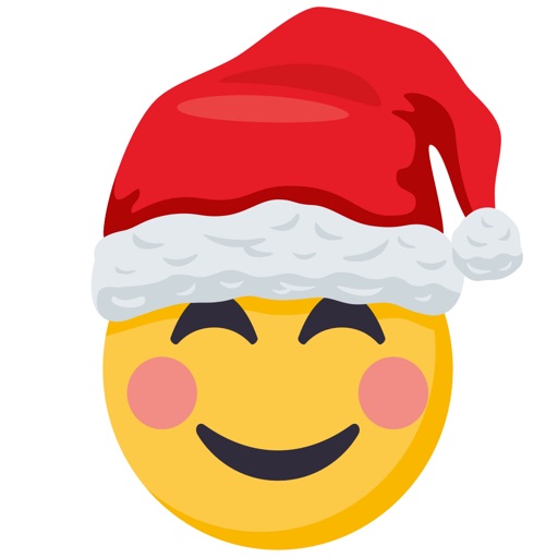 Santa Smiley Pack: by EmojiOne