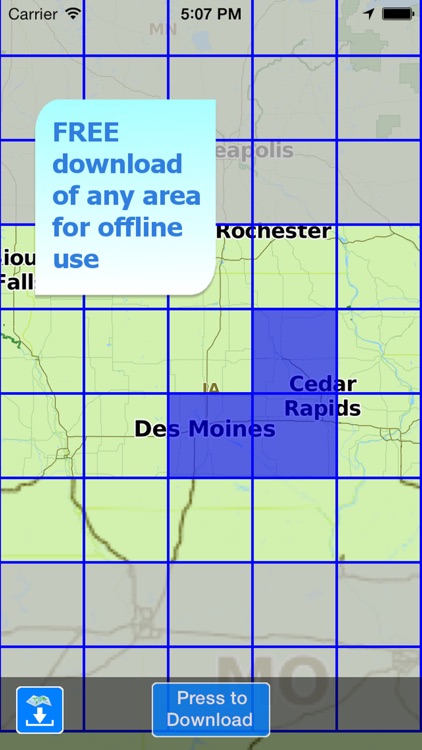 Aqua Map Iowa Lakes GPS screenshot-5