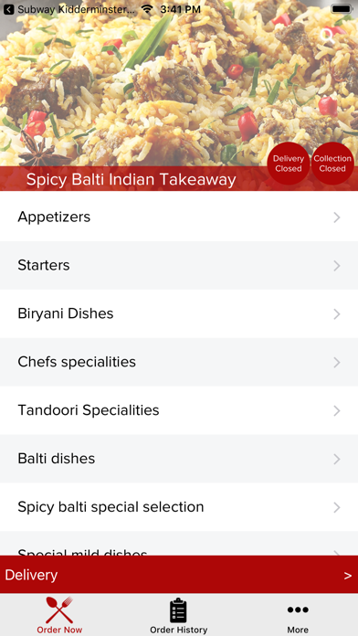 Spicy Balti Indian Takeaway screenshot 2
