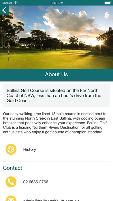 Ballina Golf & Sports Club screenshot 2