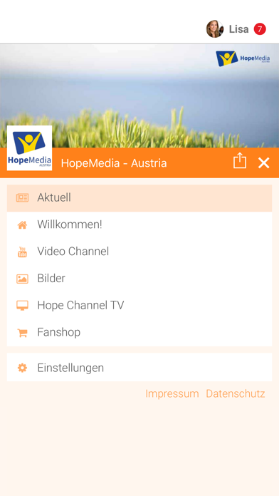 HopeMedia - Austria screenshot 2