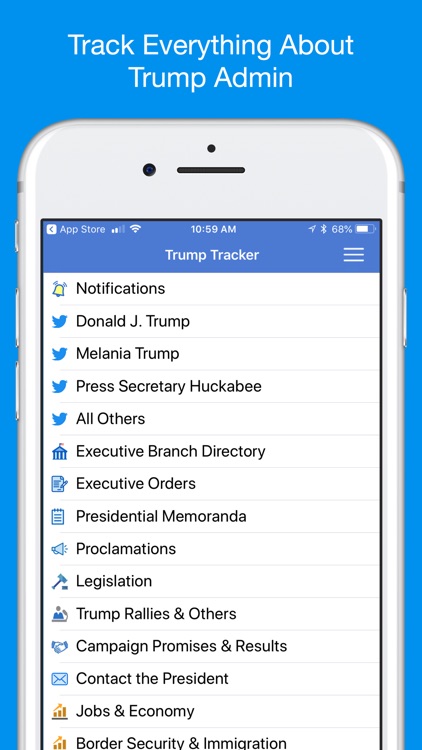 Trump Tracker: News & Politics screenshot-0
