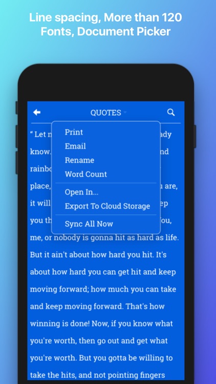 Writemator - Plain Text Editor screenshot-3