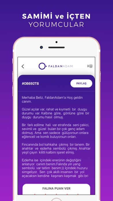FaldanAdam - Kahve Falı, Tarot screenshot 3